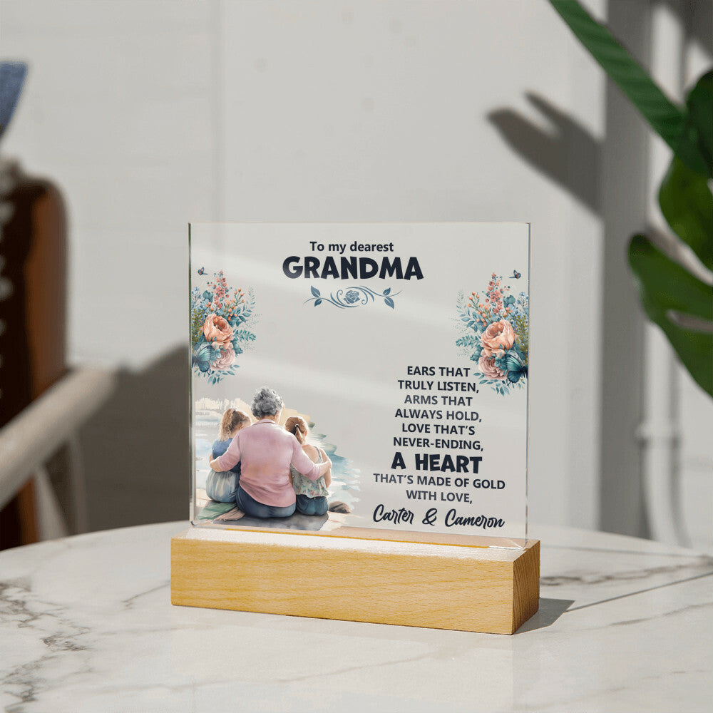 Keepsake Acrylic Bundle -To my dearest Grandma