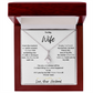 To My Wife: With You BY My Side - Alluring Necklace