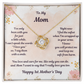 To My Mom - Love Knot - 1st Mother's Day