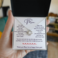 To My Mom - I'm So Happy I Have You - Love Knot Necklace