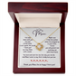 To My Mom - I'm So Happy I Have You - Love Knot Necklace