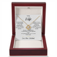 To My Wife: With You By My Side - Knot Necklace