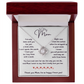 To My Mom - I'm So Happy I Have You - Love Knot Necklace