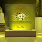 Keepsake Acrylic  - To My Daughter - Wherever Your Journey in Life May Take You