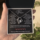 To My Mom - I'm So Happy I Have You - Forever Love Necklace
