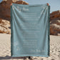 Blue Woven Blanket. Message reads: To My Mom, I've only been with you for just a little while, I can;t speak the words "I LOVE YOU" so I say them with a smile. Right now I feel the safest when I'm wrapped up in your arms. I know you will protect me , and keep me safe from harm. When you rock me in your arms to go to sleep at night, I drift soundly off to sleep as I know everything's alright. You love and care for me, like only you can do, and MOM I want to say that I really love you too. Love, Your Son